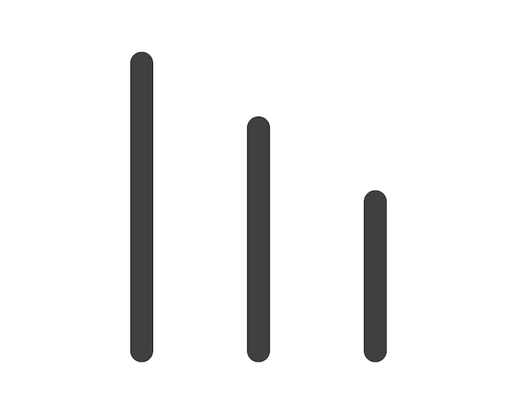 Vector los botones del icono del menú de hamburguesas, la navegación de la interfaz de usuario del sitio web, la aplicación móvil, los elementos vectoriales, el usuario, los iconos de interfaz.