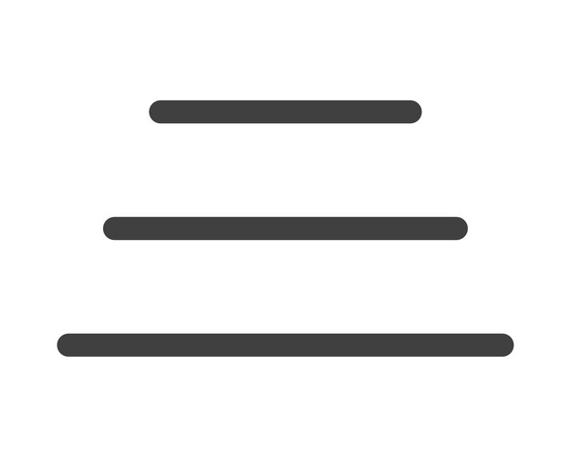 Los botones del icono del menú de hamburguesas, la navegación de la interfaz de usuario del sitio web, la aplicación móvil, los elementos vectoriales, el usuario, los iconos de interfaz.