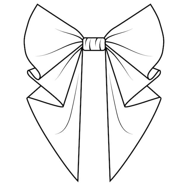 Bowtie Weomen Papiyon - Conjunto de esquemas de Bowtie Vector