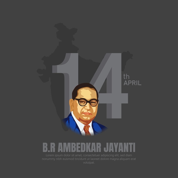 BR Ambedkar Jayanti observado el 14 de abril conmemora el aniversario del nacimiento del Dr. BR Ambedker