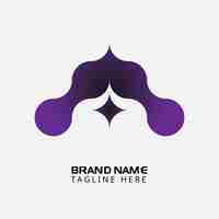 Vector branding identidad corporativa vector letra concepto de diseño de logotipo