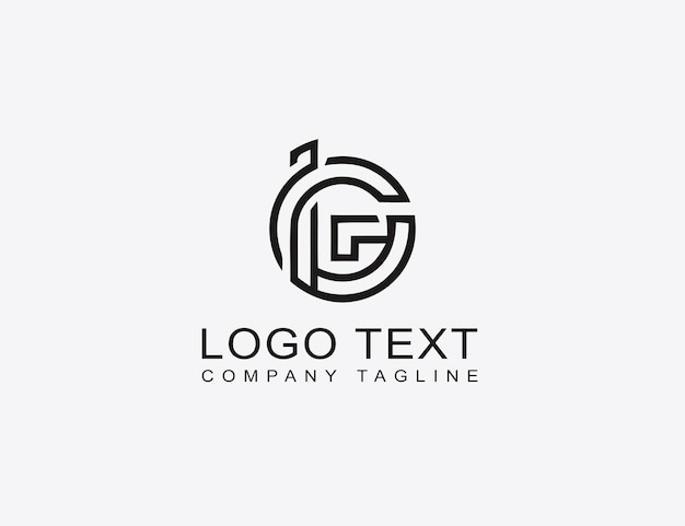 Branding identidad corporativa vector logo g diseño