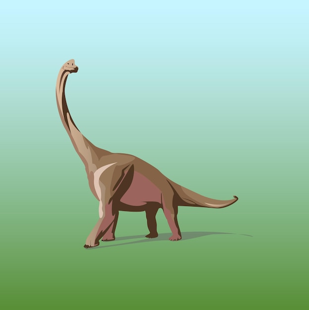 Braquiosaurio o dinosaurio