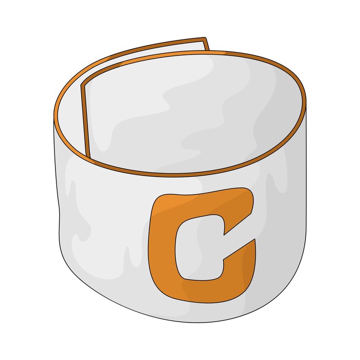 Vector el brazalete del capitán