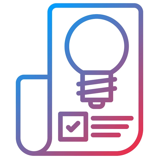 Breve imagen vectorial de icono Se puede usar para documentos y archivos