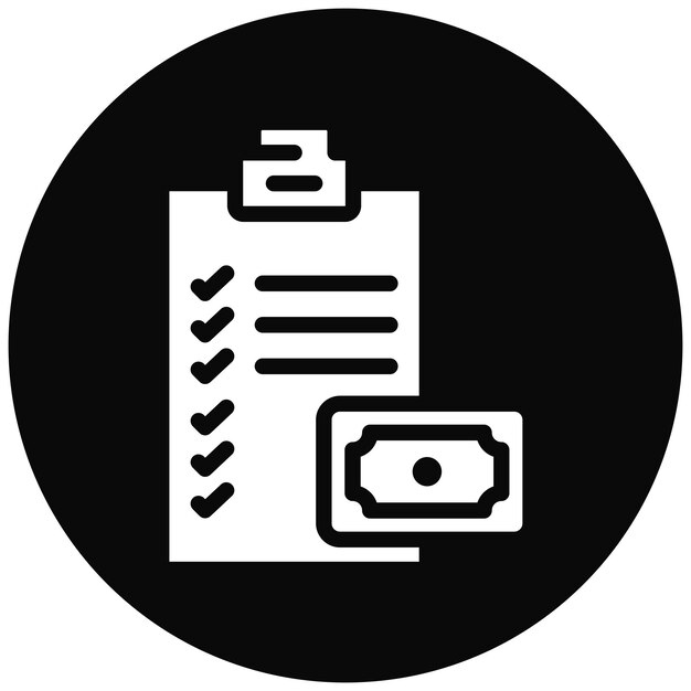 Bribería Ilustración del icono vectorial de la sesión informativa del conjunto de iconos de corrupción