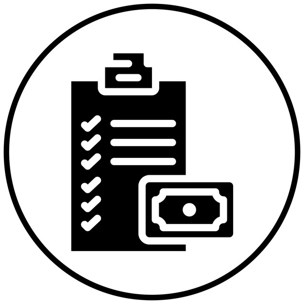 Bribería Ilustración del icono vectorial de la sesión informativa del conjunto de iconos de corrupción