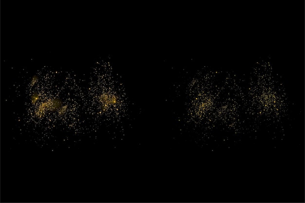 Brillo brillante brillo polvo efecto de luz brillo dorado lujo glamour textura de fondo