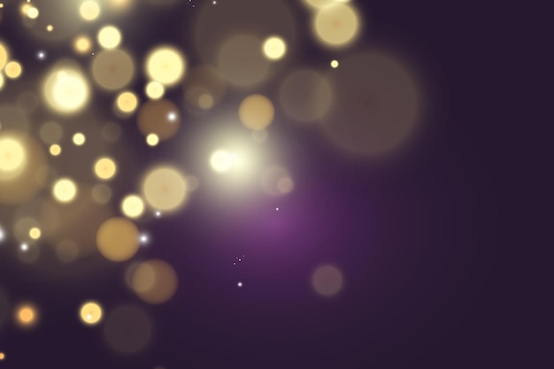 Brillo brillante del vector del polvo Adornos brillantes brillantes para el fondo Ilustración vectorial