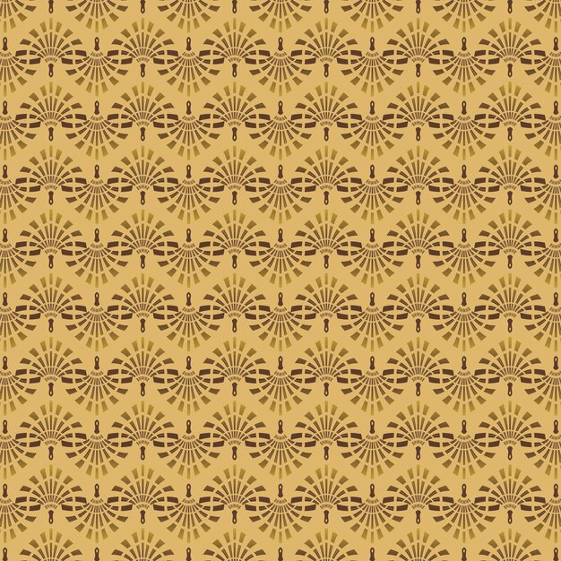 brillo clásico patrón dorado