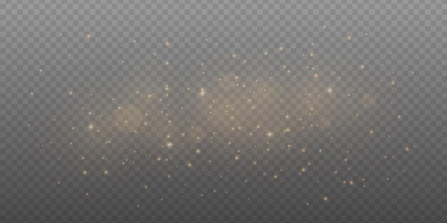 Brillo dorado y estallido de luz con efecto de estrella brillante fondo festivo abstracto con brillante