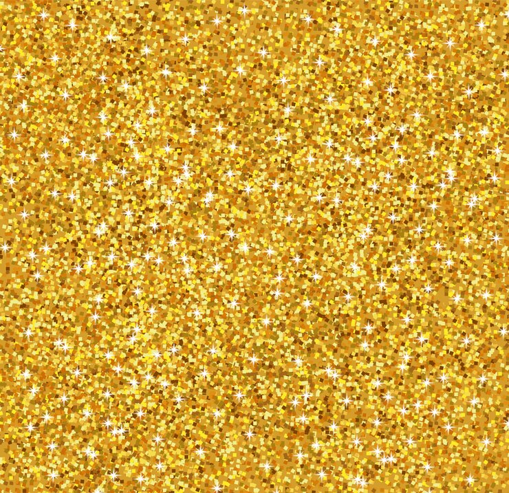 Vector brillo dorado realista, ilustración de fondo