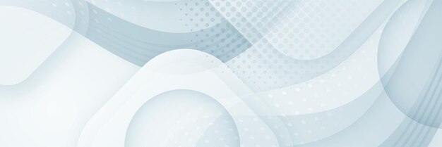 Brillo de papel de banner abstracto blanco gris y vector de elemento de capa para diseño de presentación Traje para charlas y seminarios festivos de fiesta de institución corporativa de negocios