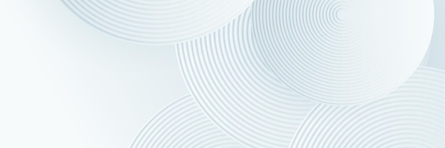 Brillo de papel de banner abstracto blanco gris y vector de elemento de capa para diseño de presentación Traje para charlas y seminarios festivos de fiesta de institución corporativa de negocios