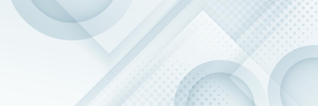 Brillo de papel de banner abstracto blanco gris y vector de elemento de capa para diseño de presentación Traje para charlas y seminarios festivos de fiesta de institución corporativa de negocios