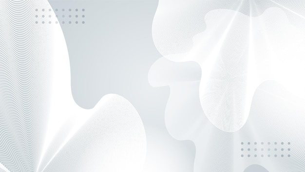 Brillo de papel de fondo abstracto blanco gris y vector de elemento de capa para diseño de presentación Traje para seminario festivo de fiesta de institución corporativa de negocios y charlas