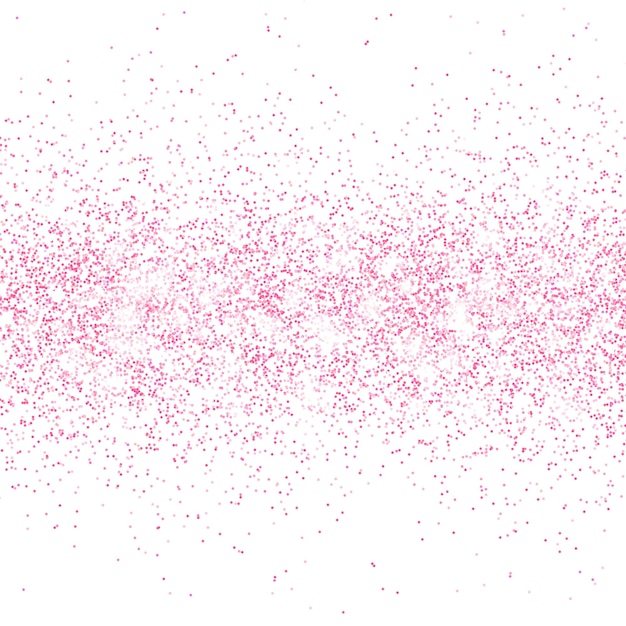 Brillo rosa sobre un fondo transparente