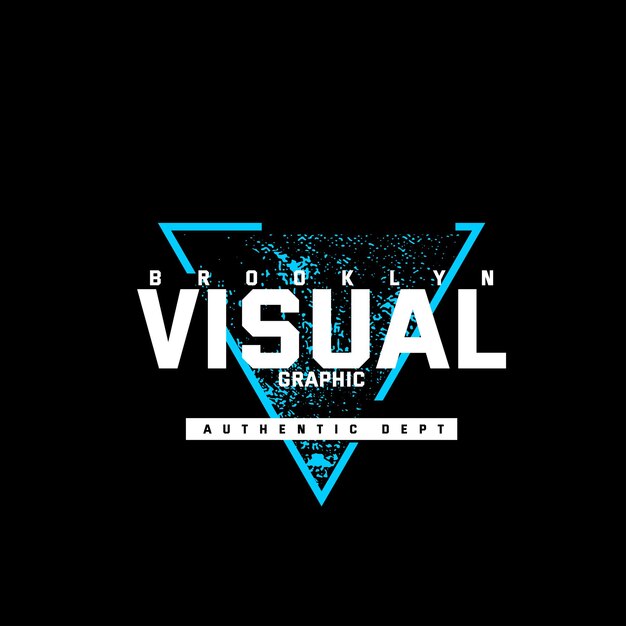 Brooklyn visual gráfico auténtico departamento