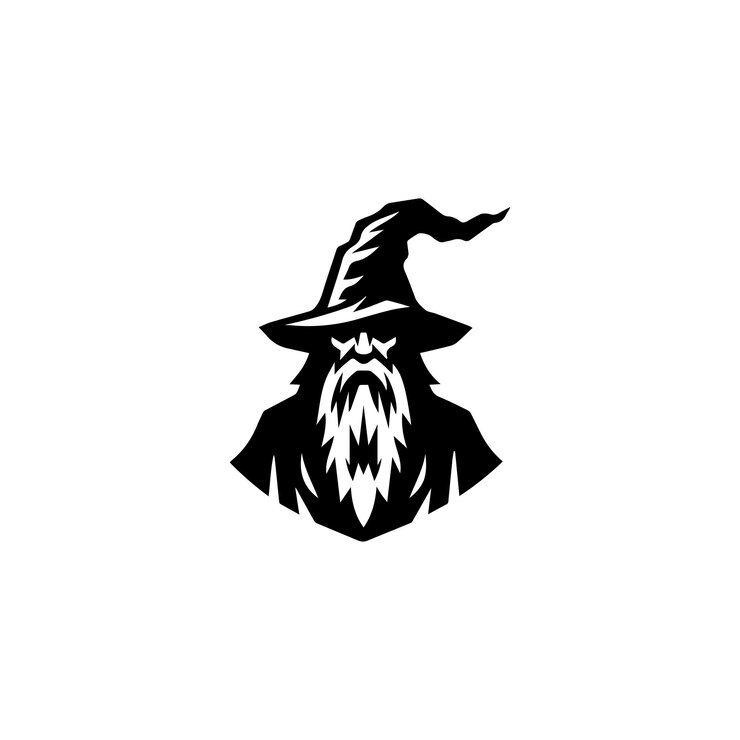 El brujo del logotipo