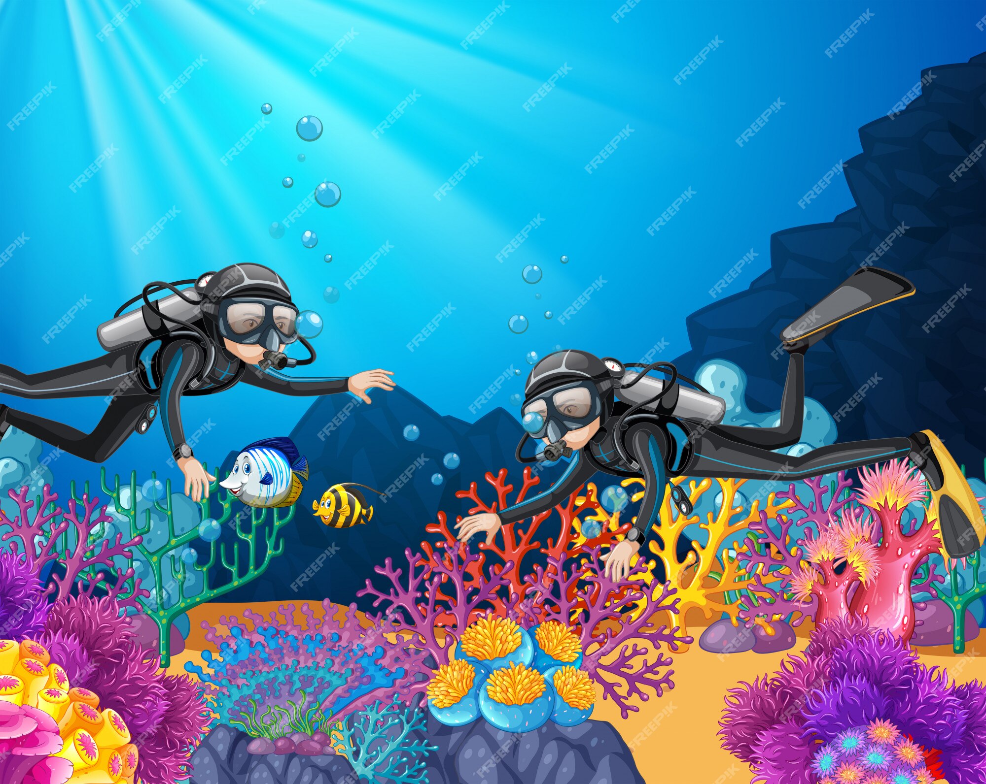 Картинки рисунки Scuba Diving