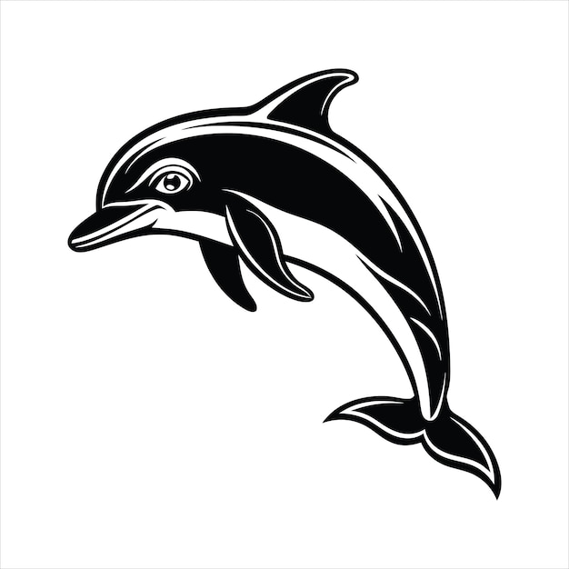 Buceo de delfines en el mar
