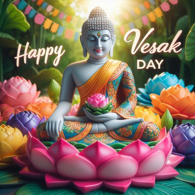 Vector el buddha jayanti