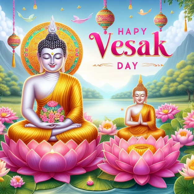 Vector el buddha jayanti
