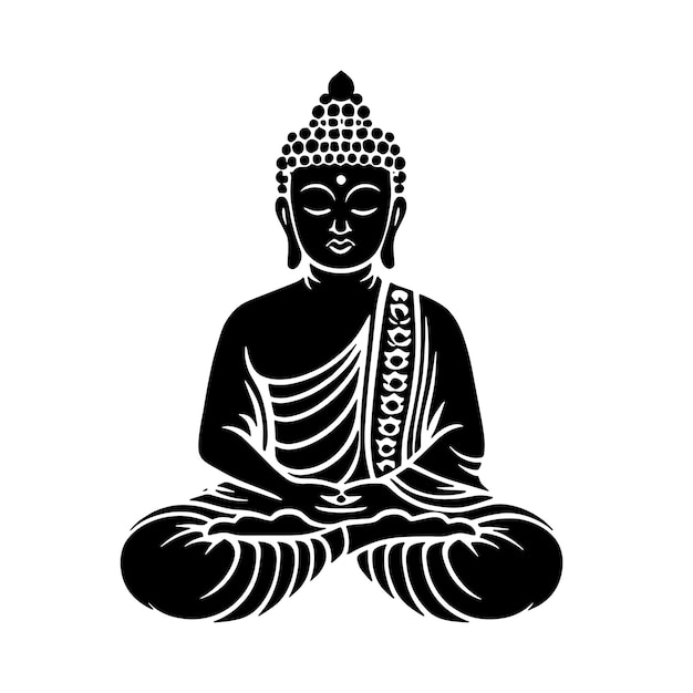 Buddha Mandala SVG (en inglés)