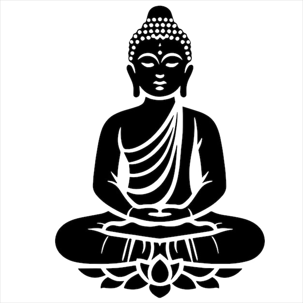 Buddha Mandala SVG (en inglés)