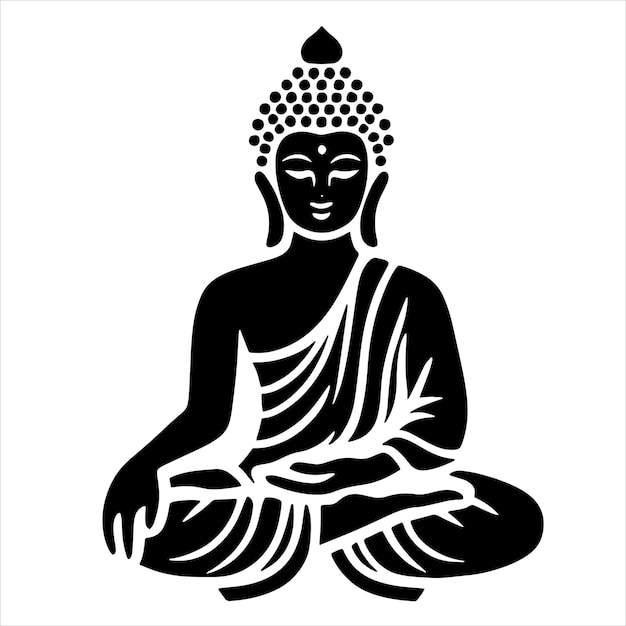 Buddha Mandala SVG (en inglés)