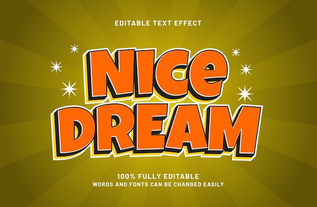 buen efecto de texto editable en estilo de texto simple