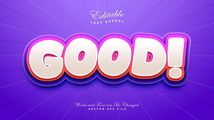 buen estilo de efecto de texto