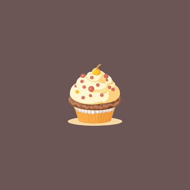 Un buen y fresco logotipo de Muffin Vector para Muffin