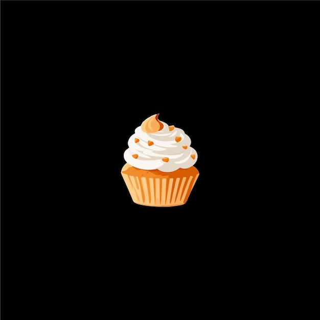 Un buen y fresco logotipo de Muffin Vector para Muffin