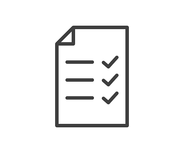 Buen vector de icono Signo de éxito empresarial Símbolo de mejor calidad de aprobación de certificado verificado correcto aceptado confirmar marca de verificación