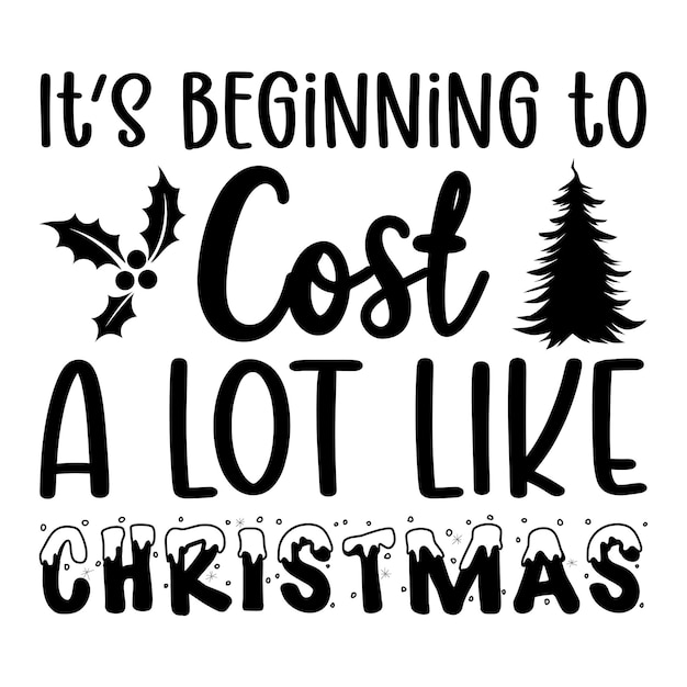Buena Navidad camisa estampado diseño de camisa plantilla Santa Claus citas divertidas tipografía des