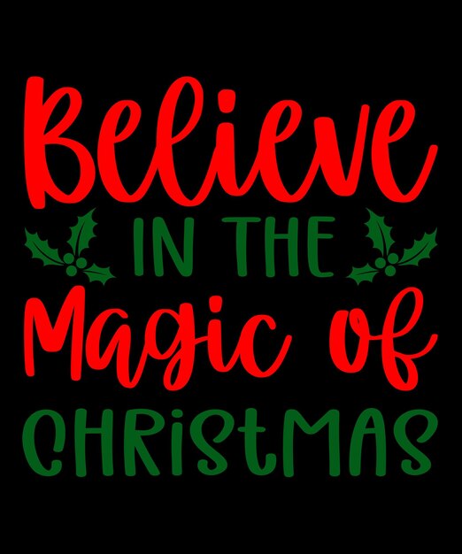 Buena Navidad camisa plantilla de impresión divertido diseño de camisa de Navidad Papá Noel citas divertidas tipografía d