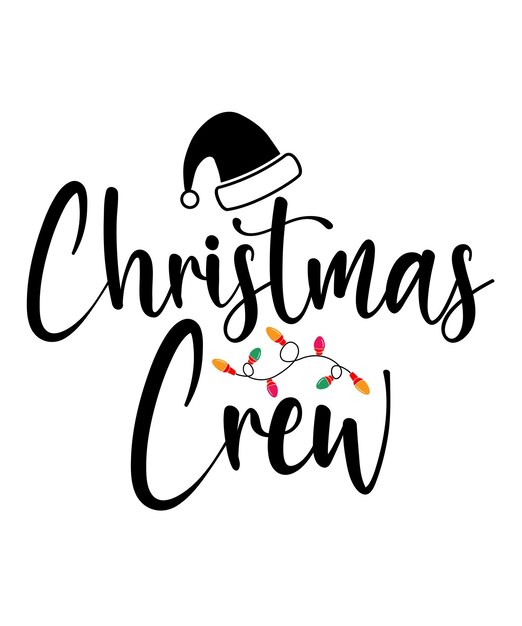 Buena Navidad camisa plantilla de impresión divertido diseño de camisa de Navidad Papá Noel citas divertidas tipografía d