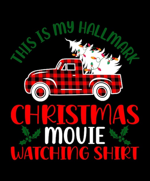 Buena Navidad camisa plantilla de impresión divertido diseño de camisa de Navidad Papá Noel citas divertidas tipografía d