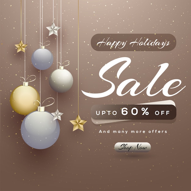 Buenas fiestas Sale Banner.