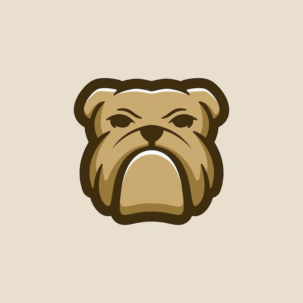 Bulldog logo vector