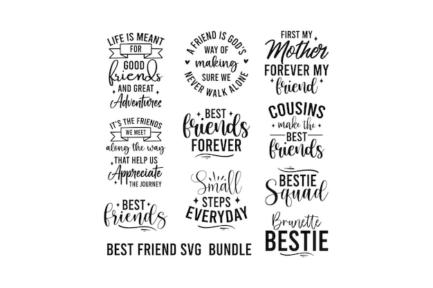 Bundle de diseño svg para bodas