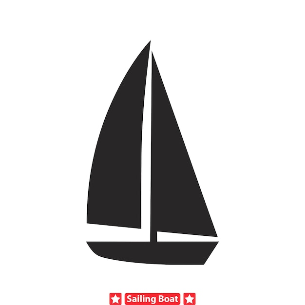 Buques de vela antiguos en siluetas dramáticas Conjunto de gráficos vectoriales para temas marítimos