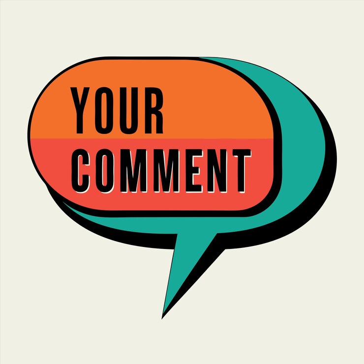 Vector una burbuja de habla con una burbuya de habla diciendo su su opinión