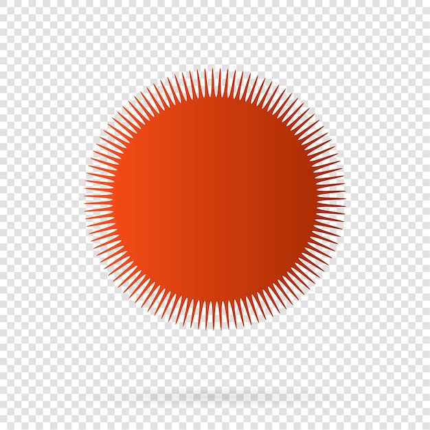 Burbujas de color de diseño de elementos aisladas sobre fondo blanco