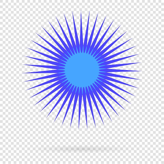 Burbujas de color de diseño de elementos aisladas sobre fondo blanco