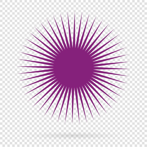 Burbujas de color de diseño de elementos aisladas sobre fondo blanco