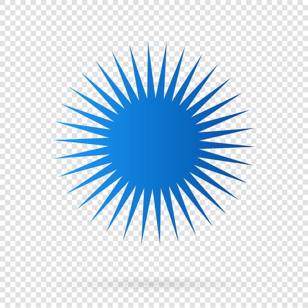 Burbujas de color de diseño de elementos aisladas sobre fondo blanco