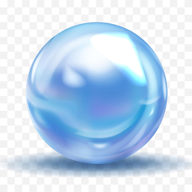 Burbujas de perlas transparentes vectoriales colocadas sobre un fondo a cuadros