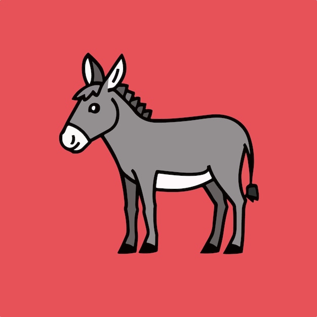 burro vector